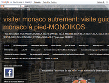 Tablet Screenshot of monaco-rando.com